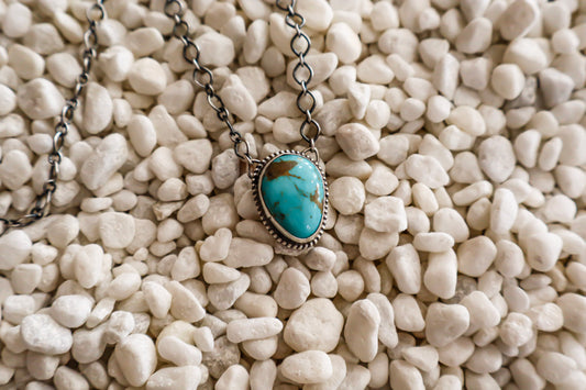Teardrop Turquoise Necklace