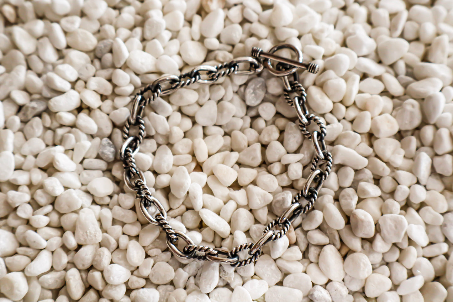 Thick Cable Bracelet