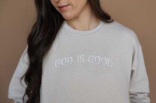God Is Good Crewneck