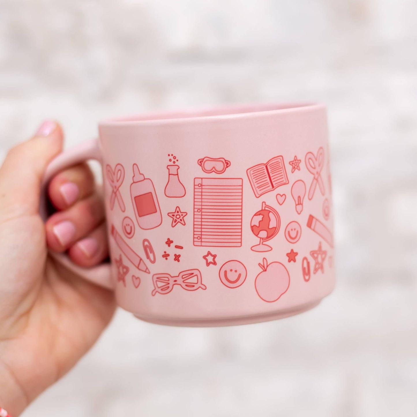 Classroom Icons Ceramic Mug