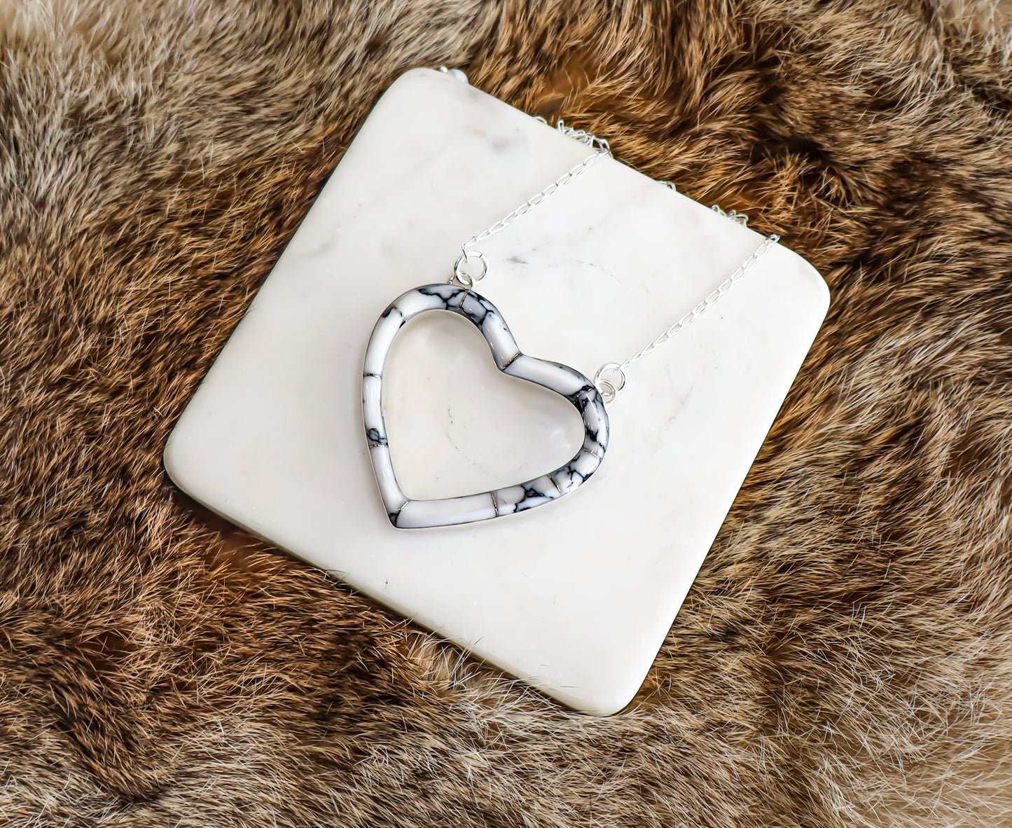 Heart Inlay Necklace