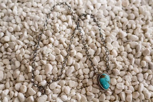 Teardrop Turquoise Necklace
