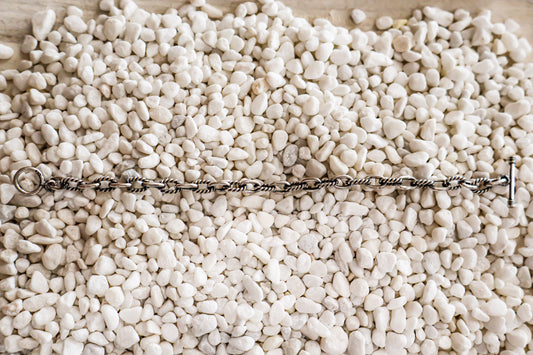 Thick Cable Bracelet