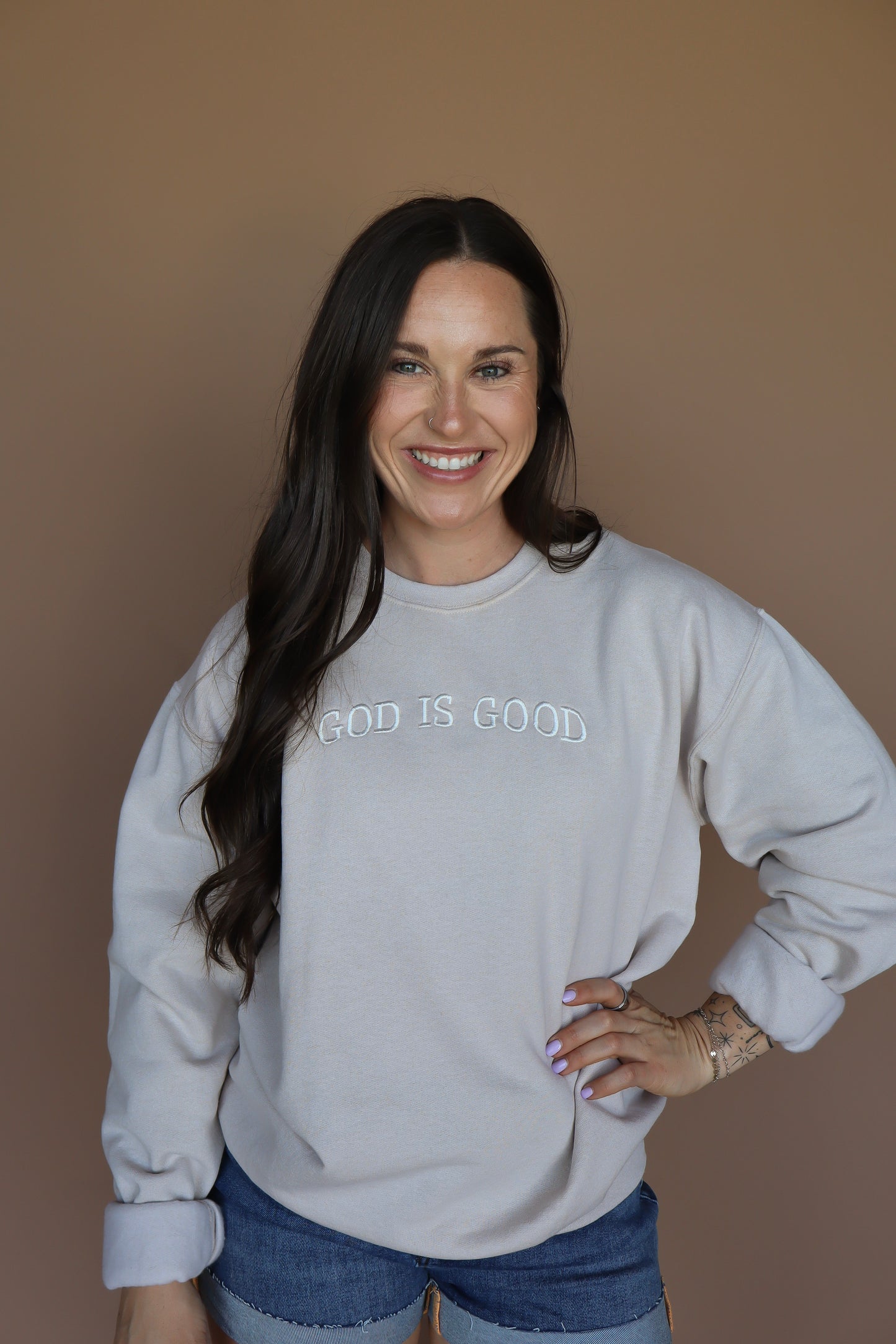 God Is Good Crewneck