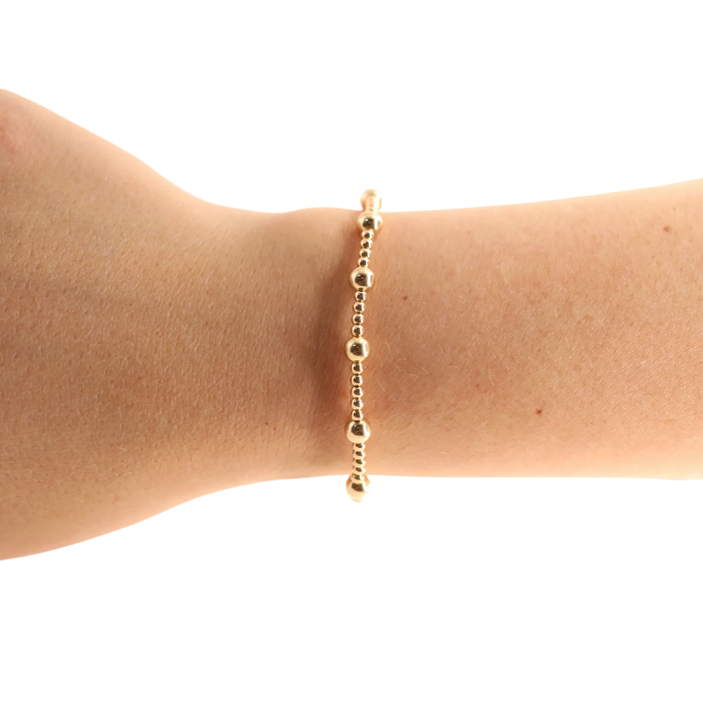 Beaded Blondes June Gold Bracelet