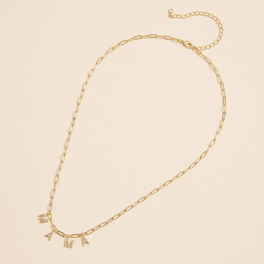 "MAMA" Charm Necklace