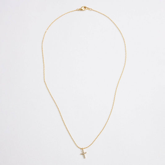 Dainty Cross Pendant Necklace
