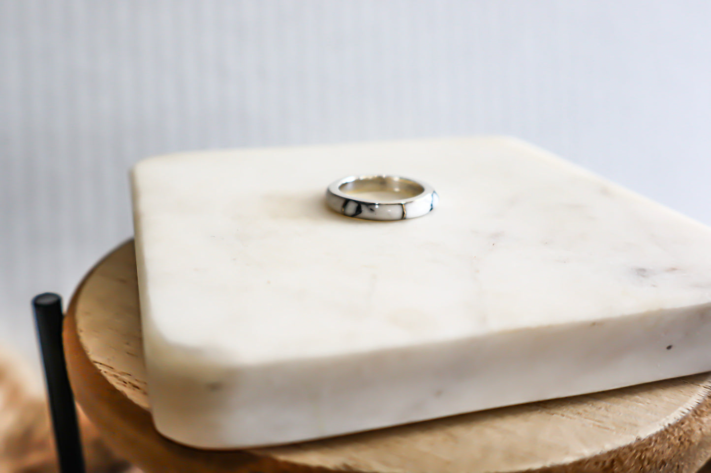 Inlay Stacker Rings