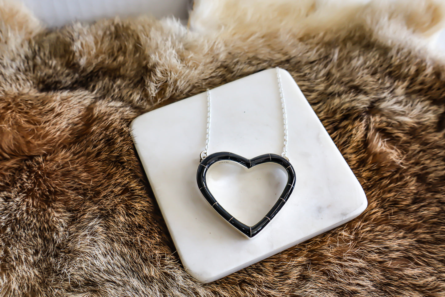 Heart Inlay Necklace