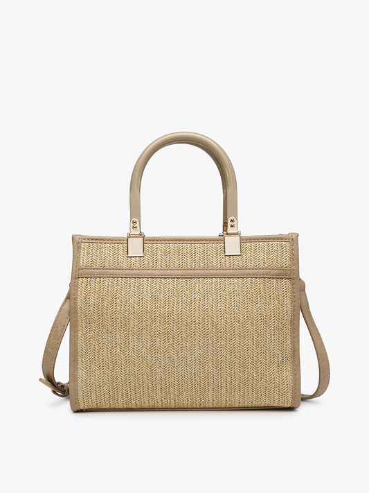 Kaya Rattan Satchel