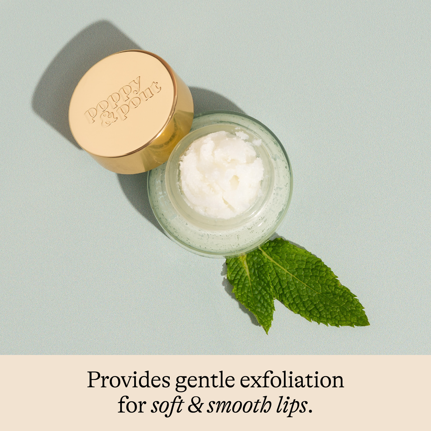 Poppy & Pout Lip Scrub Sweet Mint