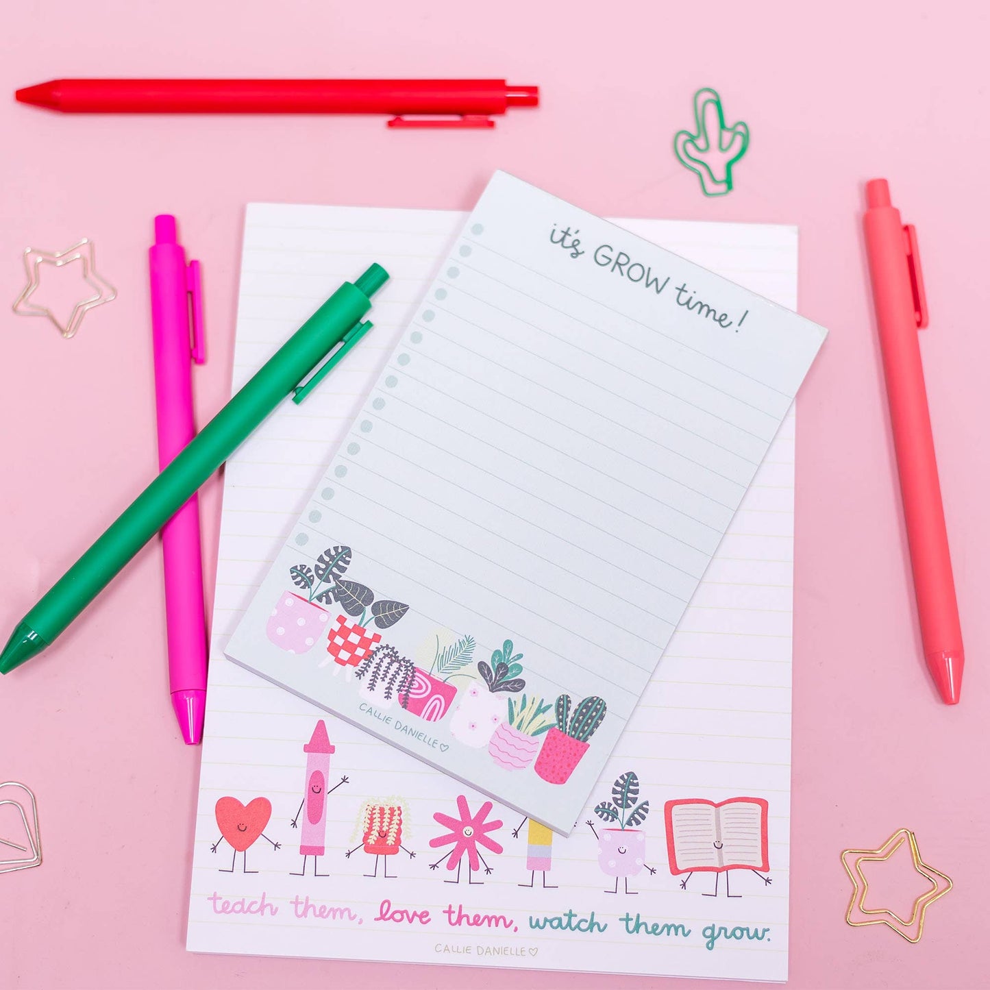 Watch Them Grow Notepad