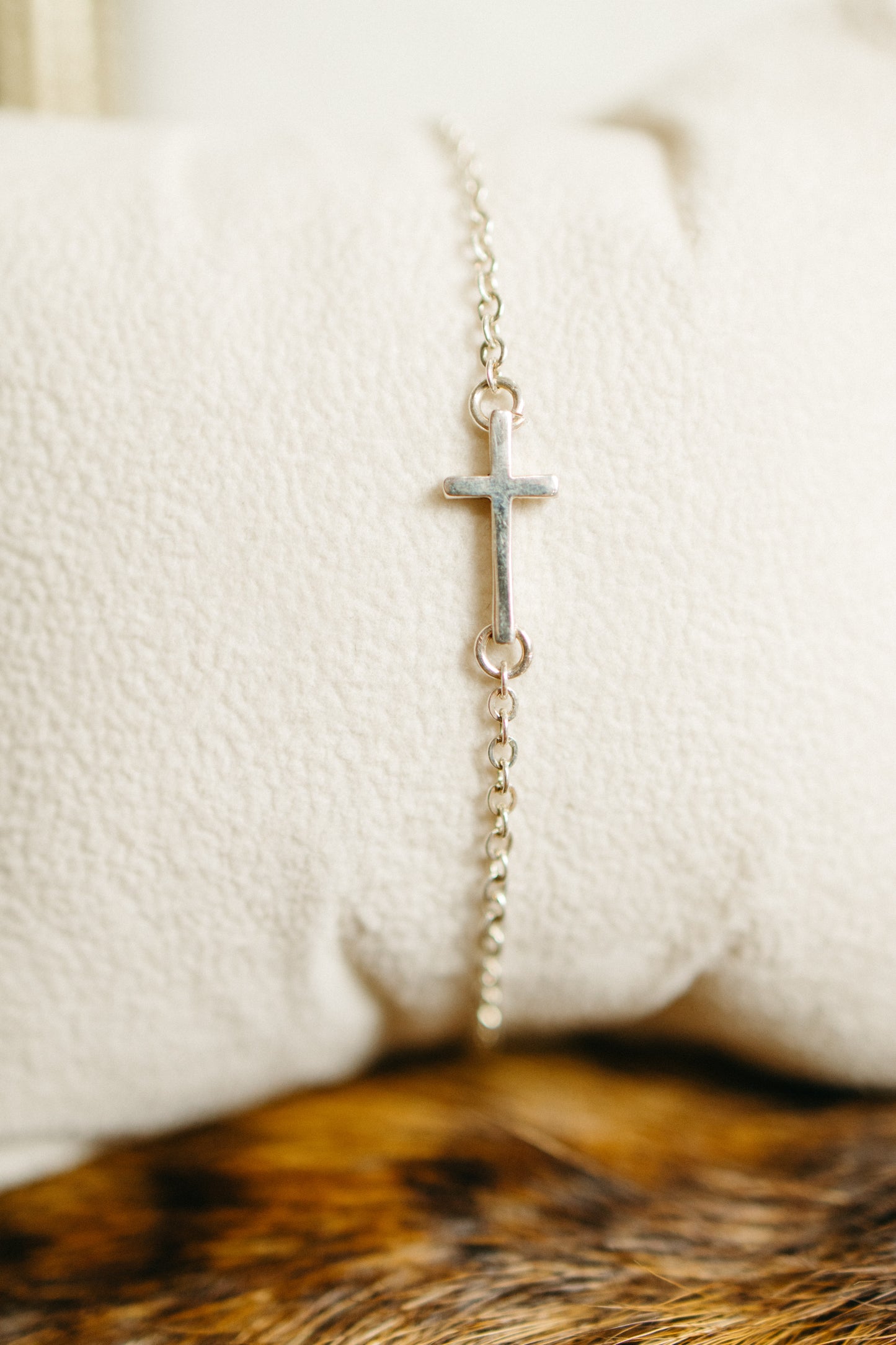 Dainty Cross Bracelet