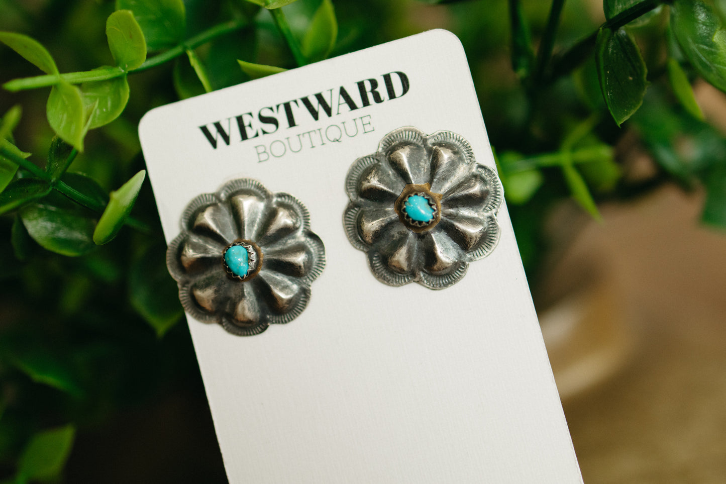 Flower Concho Studs