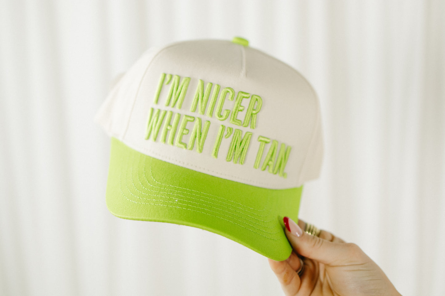 Nicer When Tan Trucker