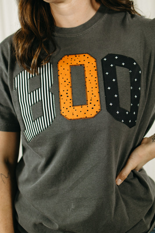 BOO Stitched Tee