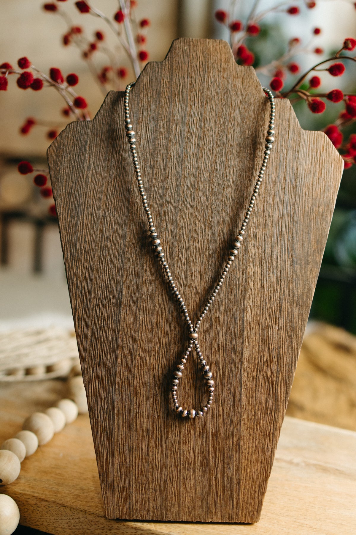 Copper Hoop Necklace