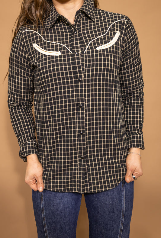 Mod Western Pearl Snap