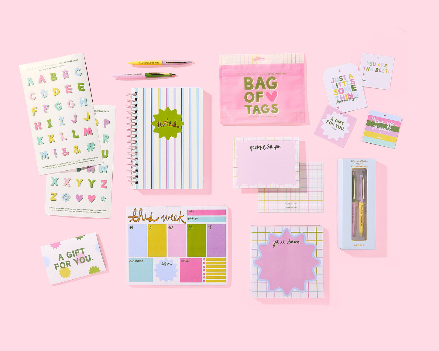 Weekly Planner Pad - "This Week" - Mallory - JCS Collab