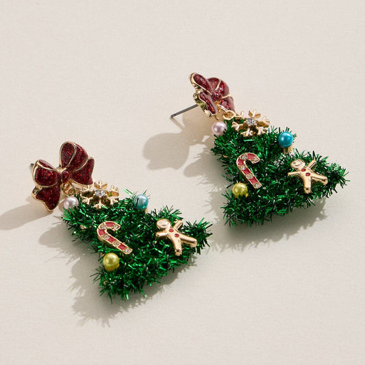 Christmas Tree Earrings