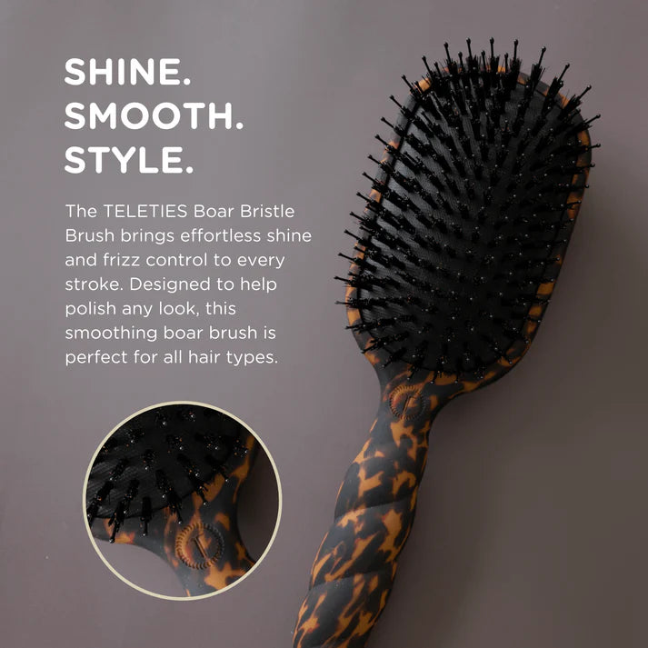 TELETIES Boar Bristle Brush
