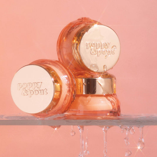 Poppy & Pout Lip Mask Pomegranate Peach