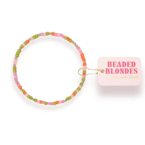 Beaded Blondes Sherbert Sprinkle Bracelet