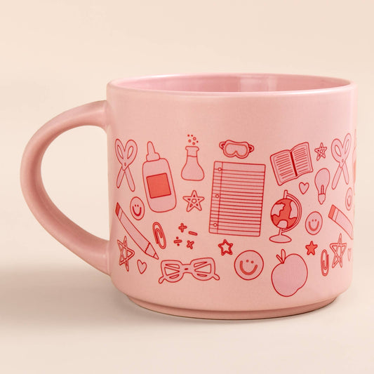 Classroom Icons Ceramic Mug