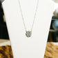 Matte Concho Necklace