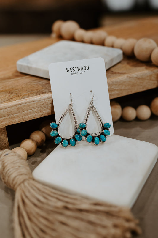 Kingman Teardrop Earrings