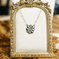 Matte Concho Necklace