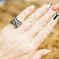 Braided Cross Ring