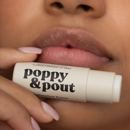Poppy & Pout Lip Balm Marshmallow Creme