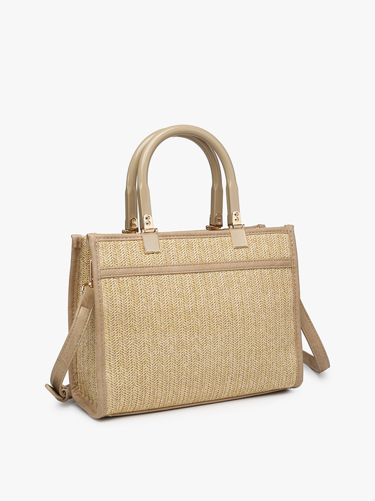 Kaya Rattan Satchel