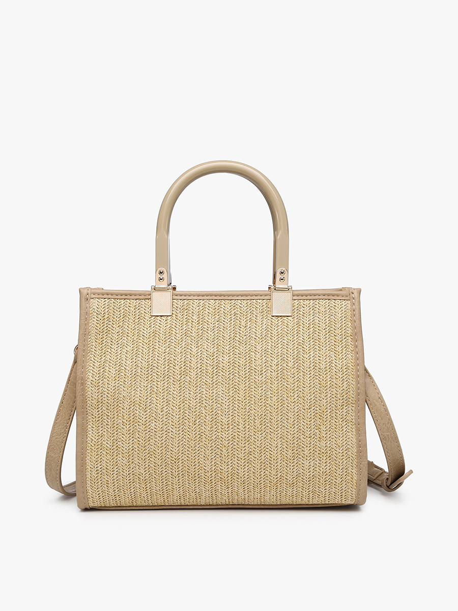 Kaya Rattan Satchel