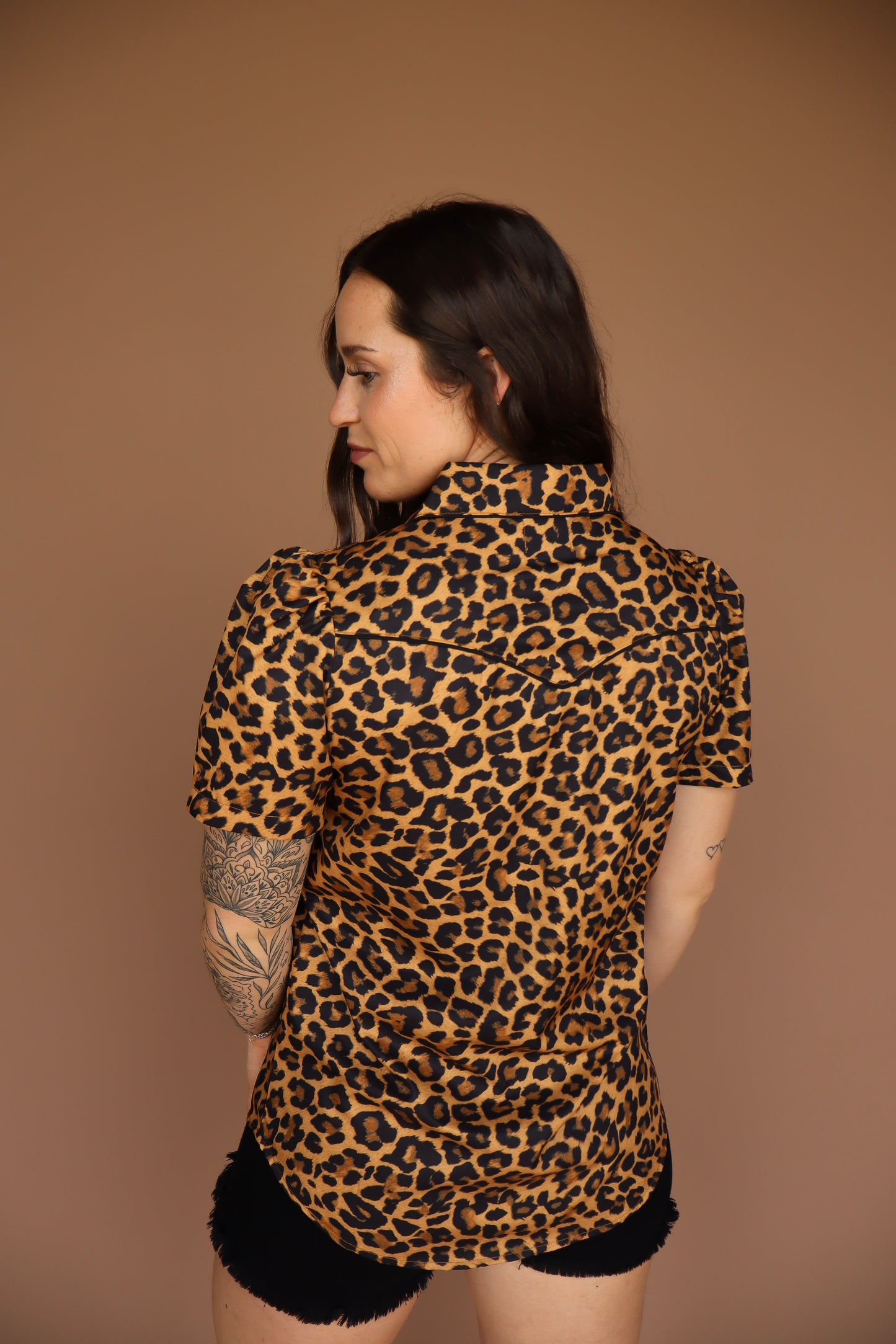 Leopard Queen Pearl Snap