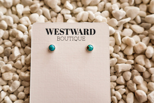 Small Turquoise Studs
