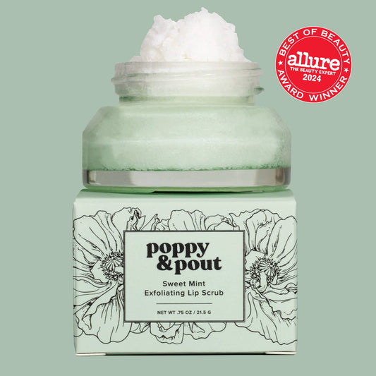 Poppy & Pout Lip Scrub Sweet Mint