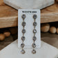 6 Stone Earring