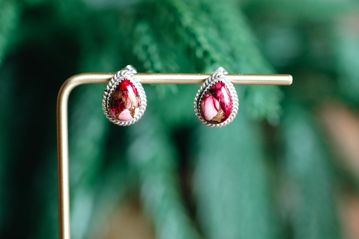 Dahlia Rose Studs