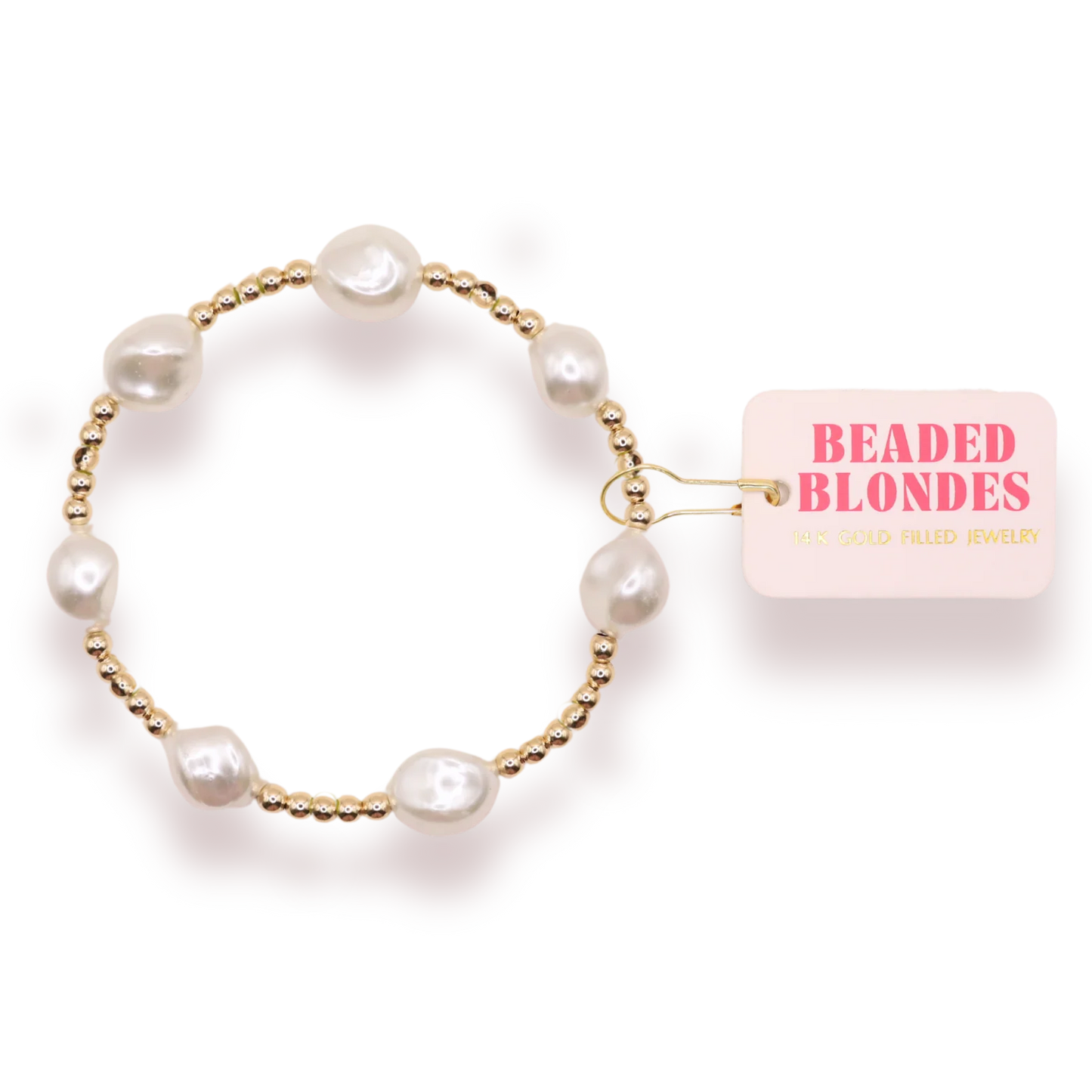 Beaded Blondes Gold Sadie Bracelet