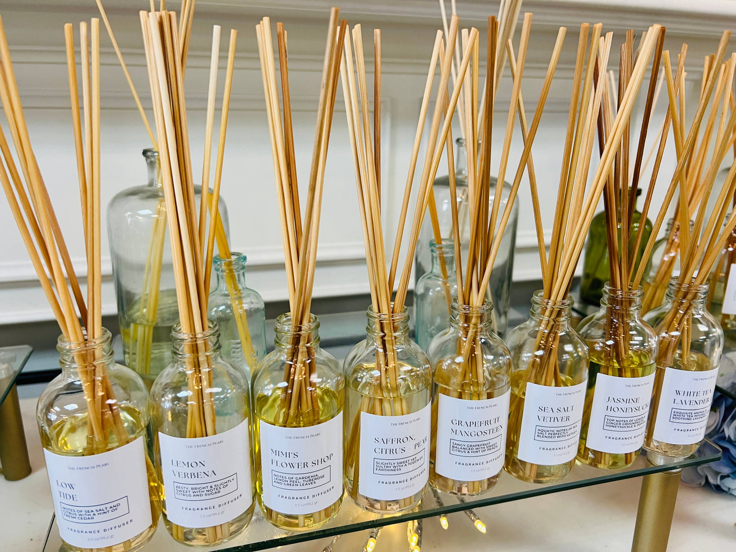 The French Pearl Reed Diffuser