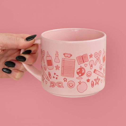 Classroom Icons Ceramic Mug