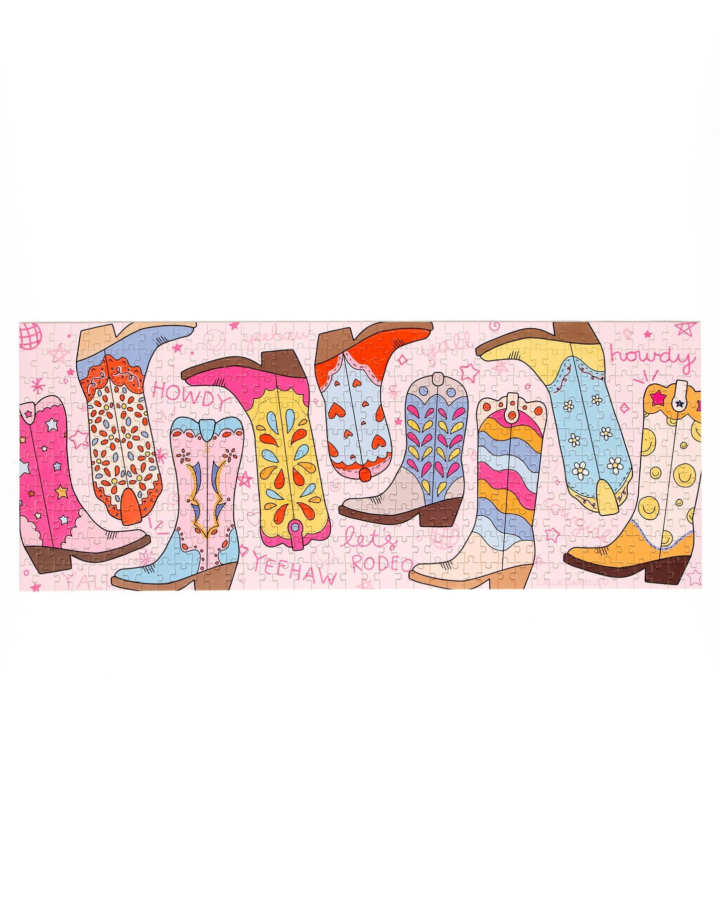 Western Cowgirl Boots Puzzle