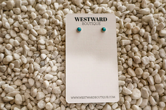 Small Turquoise Studs