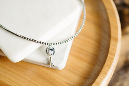 White Buffalo Blossom Necklace