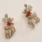 Reindeer Earrings