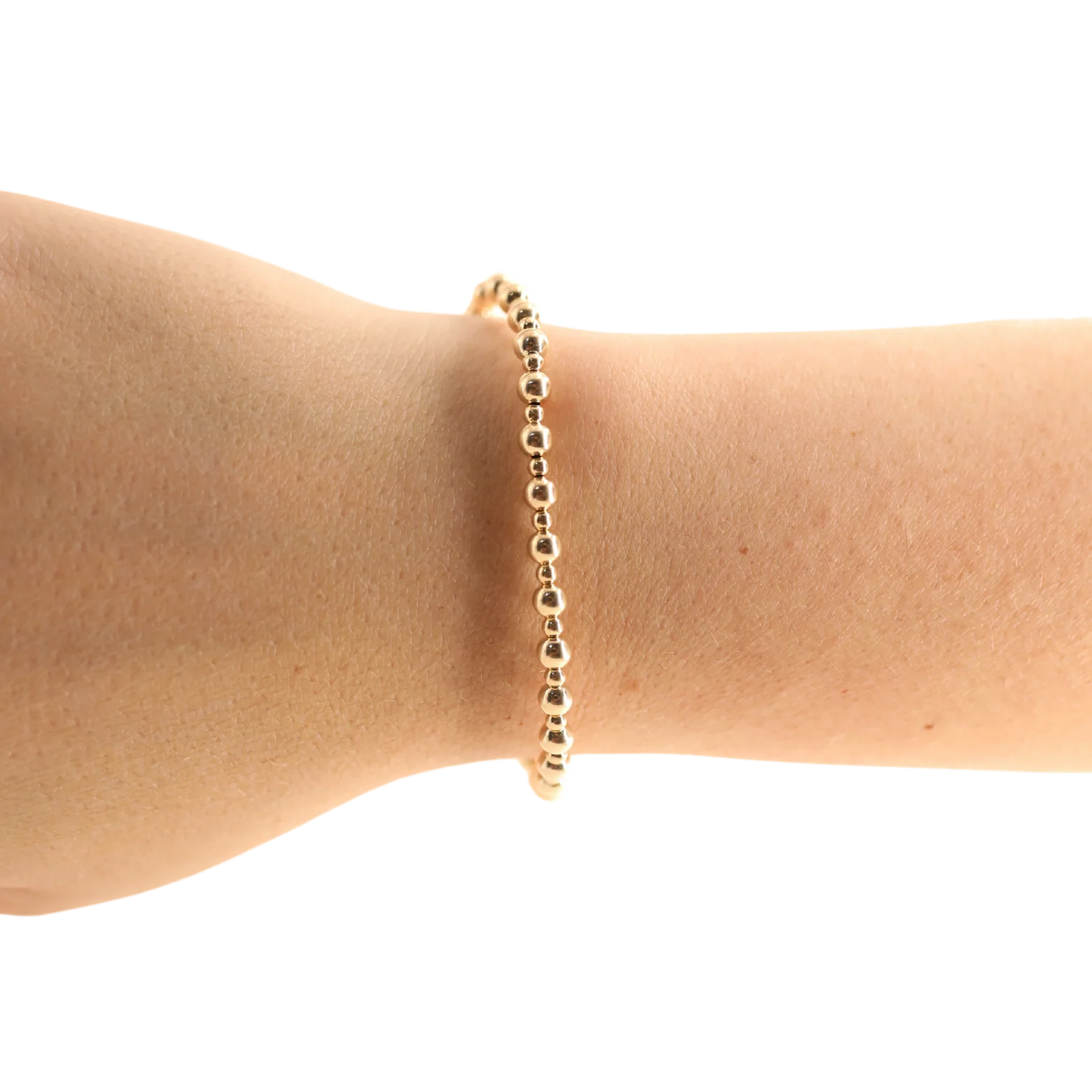 Beaded Blondes Mini Katy Gold Bracelet