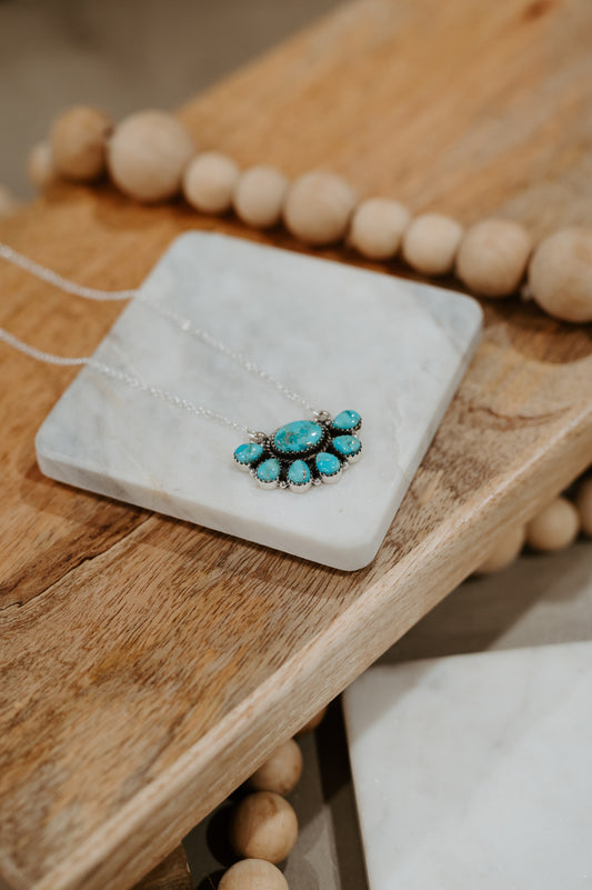 Half Flower Necklace