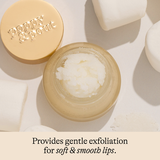 Poppy & Pout Lip Scrub Marshmallow Creme